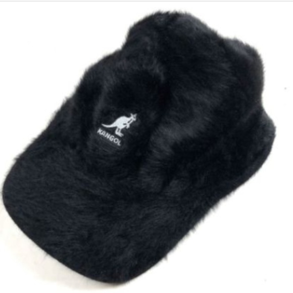 fur kangol baseball cap